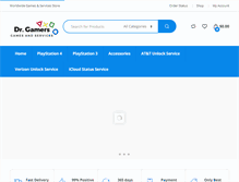 Tablet Screenshot of drgamers.com